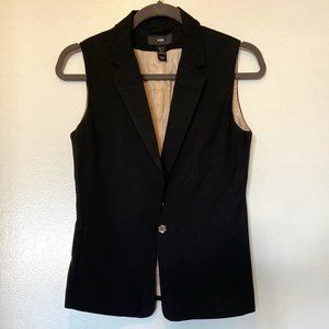 H&M Black Vest US 6